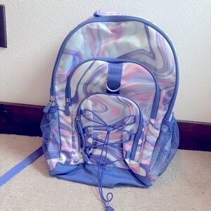 PB Teen Gear-Up Pink/Purple Marble Backpack